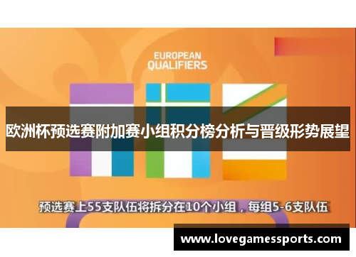 欧洲杯预选赛附加赛小组积分榜分析与晋级形势展望